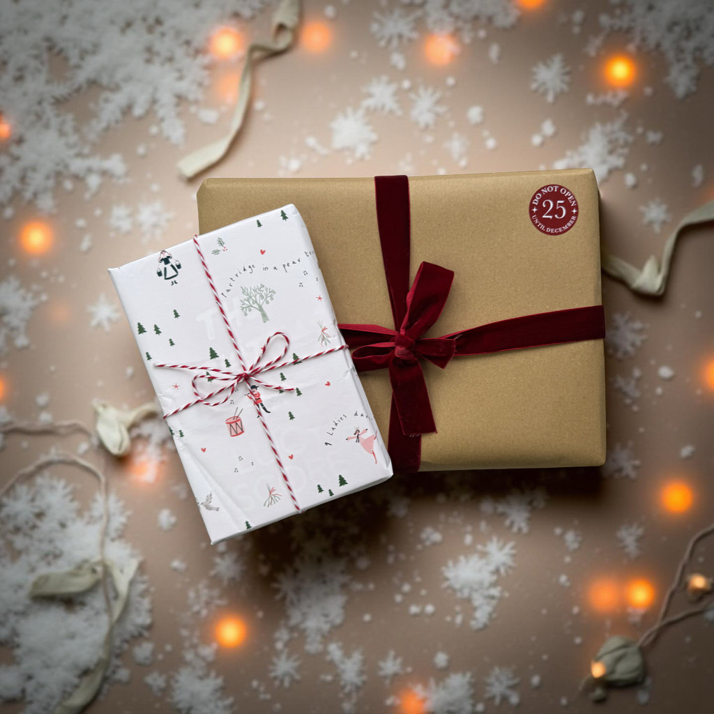 Blind Date With a Book + Spa Gift Box, Christmas Edition