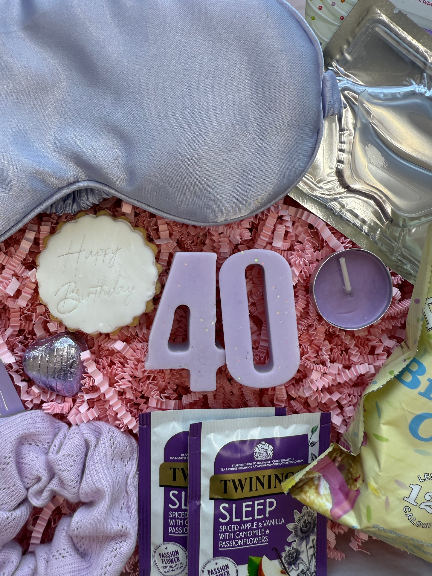 40th Birthday Gift For Her Spa Box