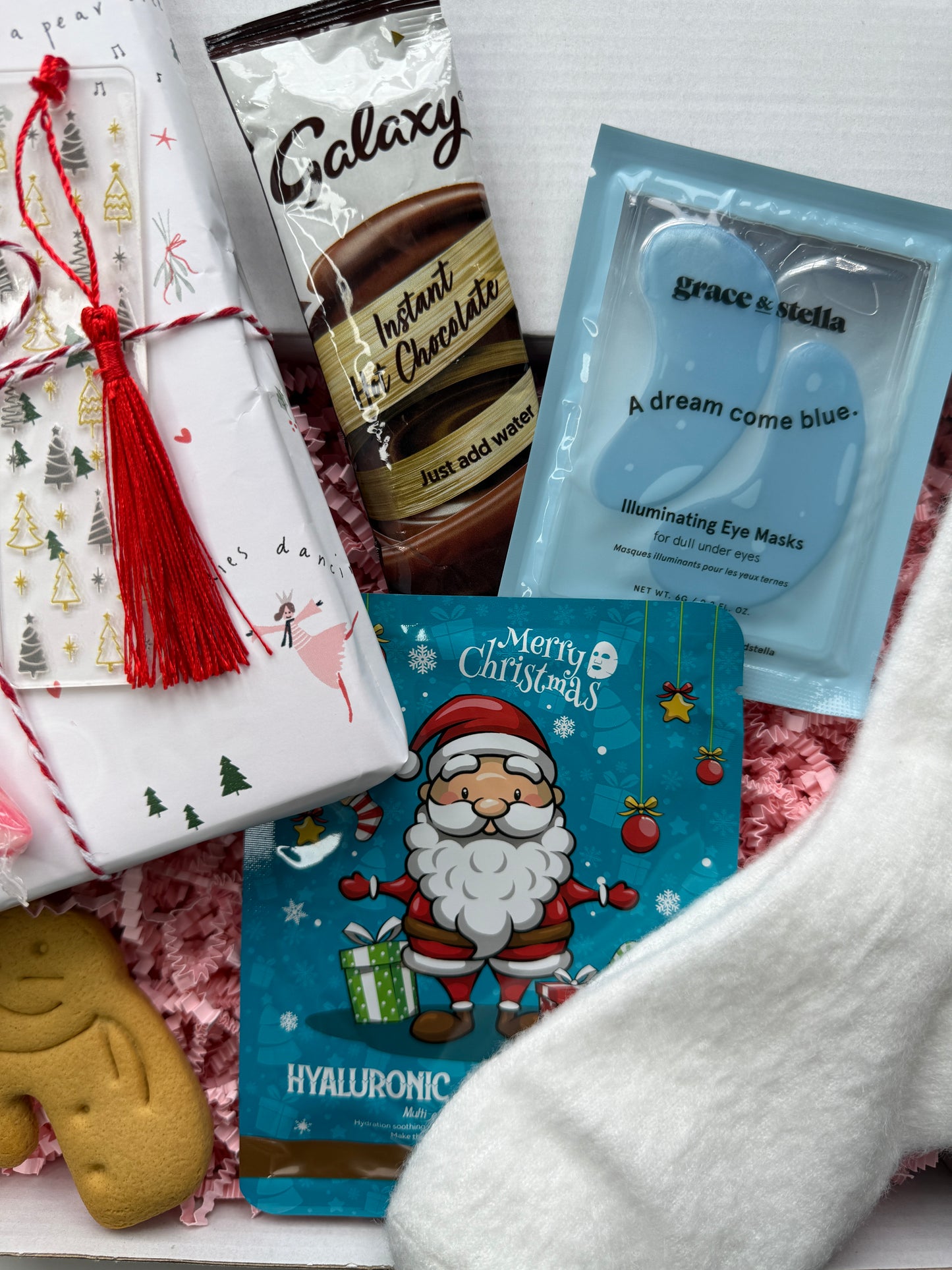 Blind Date With a Book + Spa Gift Box, Christmas Edition