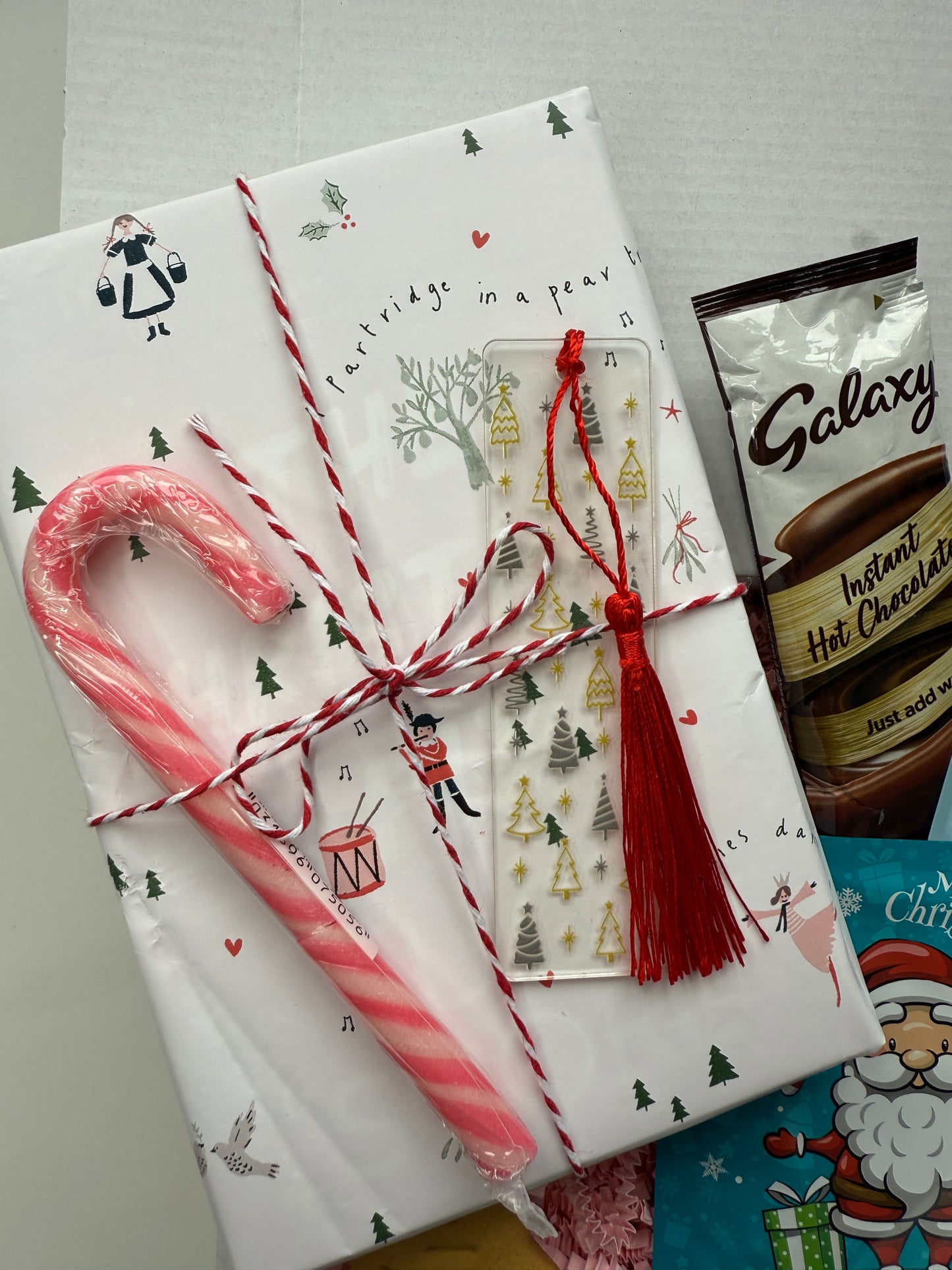 Blind Date With a Book + Spa Gift Box, Christmas Edition